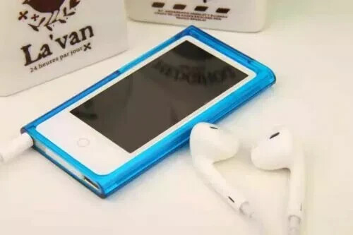 Custodia blu plastica dura